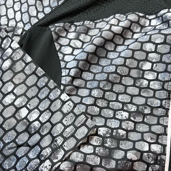 Champion duo dry running jacket windbreaker black grey size medium - Picture 7 of 16